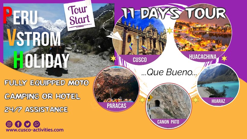 Motorcycle tour Peru
